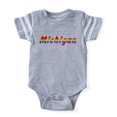 thumbnail image 1 of CafePress - Michigan Rbw Txt - Cute Infant Baby Football Bodysuit, 1 of 1