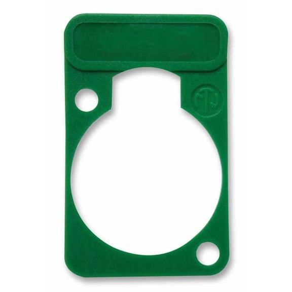 NEUTRIK - D-sub Shell Plate, Green