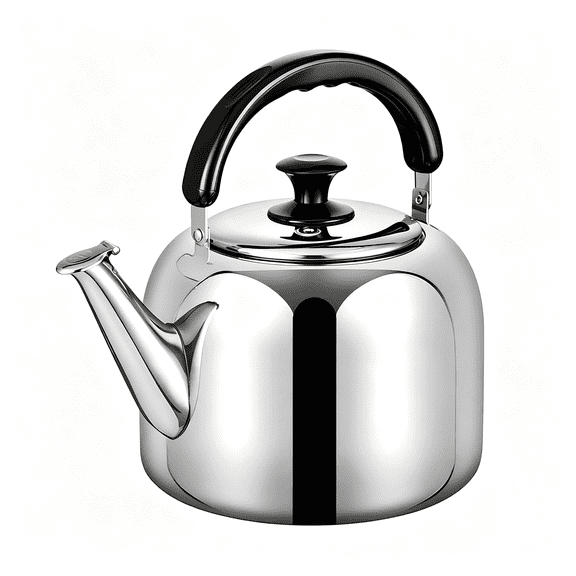 TELOLY Whistling Stovetop Tea Kettle,Food Grade 316 Stainless Steel,Hot Water Fast to Boil,Stovetop Kettle with Ergonomic Handle,3.1 Quart Capacity, Quick Boil Whistling Tea Kettle for Stove Top