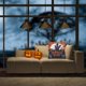 thumbnail image 4 of Fundas De Almohada De Tiro De Halloween 18X18 Pulgadas Decoraciones De Halloween Sombrero De Bruja De Calabaza Funda De Almohada De Araña Funda De Cojín De Lino 4 Uds Inevent HA037671-00, 4 of 6