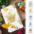 thumbnail image 7 of Moocorvic Easter Kitchen Towels Easter Bunny Farmhouse Holiday Seasonal Spring Decorations Housewarming Gifts 16x24in, 7 of 7