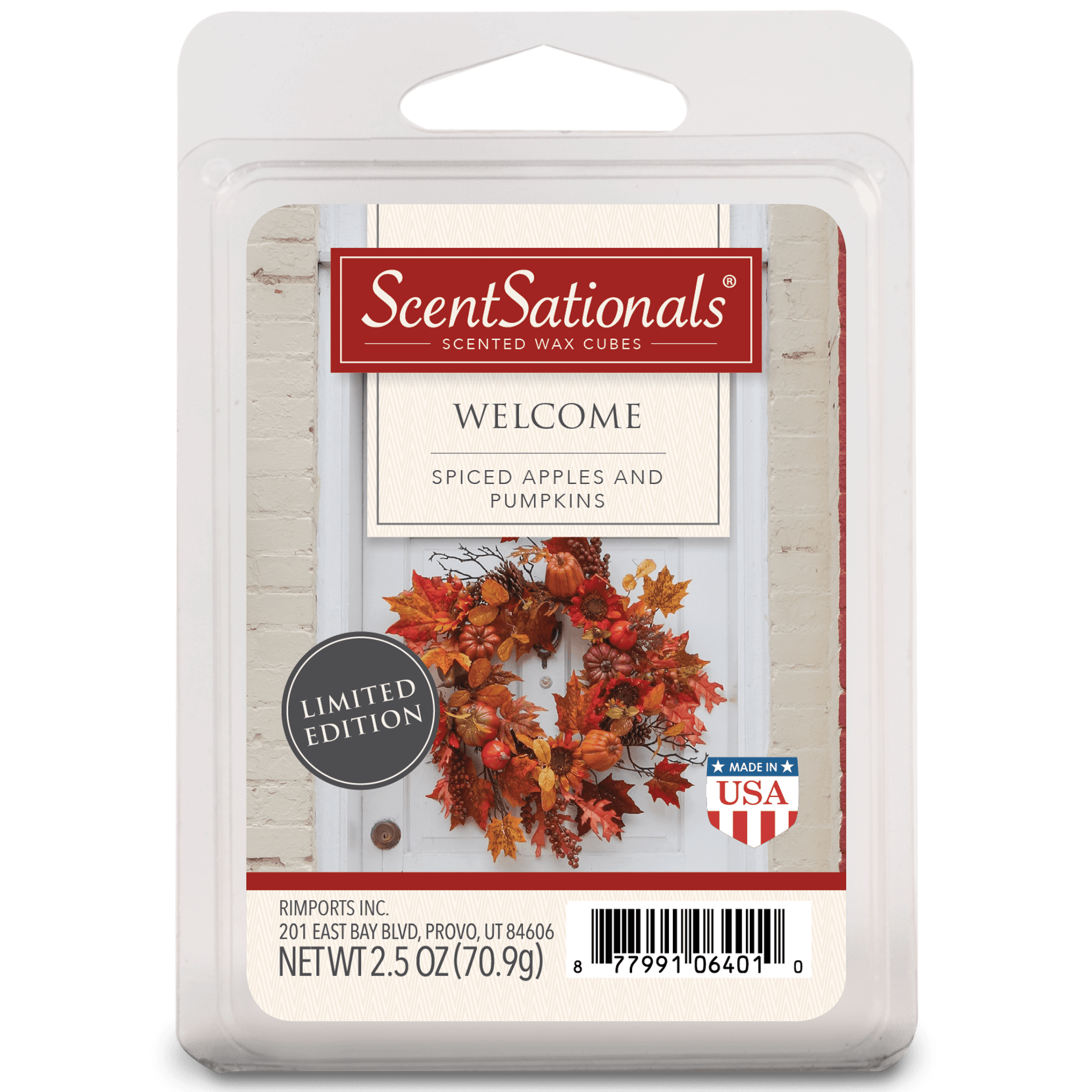 ScentSationals 2.5 oz Scented Wax Melts