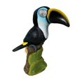 thumbnail image 4 of Estatuas de jardín con luces solares, colección de estatuas de pájaros para jardín, decoración para exteriores, animales Tucán Azul, 4 of 9
