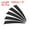 Black, variant on Uxcell Arrows Vanes 30 Pack 4 Inch Arrow Turkey Feather Left Wing Brown for DIY Target Shooting
