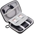 thumbnail image 1 of Estuche de transporte para disco duro externo Estuche de cable de almacenamiento de viaje portátil de 2,5 pulgadas, negro ShuxiuWang 8390606647054, 1 of 1