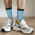 thumbnail image 6 of Logiee Cute Ducky Print Adult Socks for Men & Women,Calf Socks, Ankle Socks,Boots Socks,Breathable Casual Sock,Unisex Crew Socks, 6 of 6