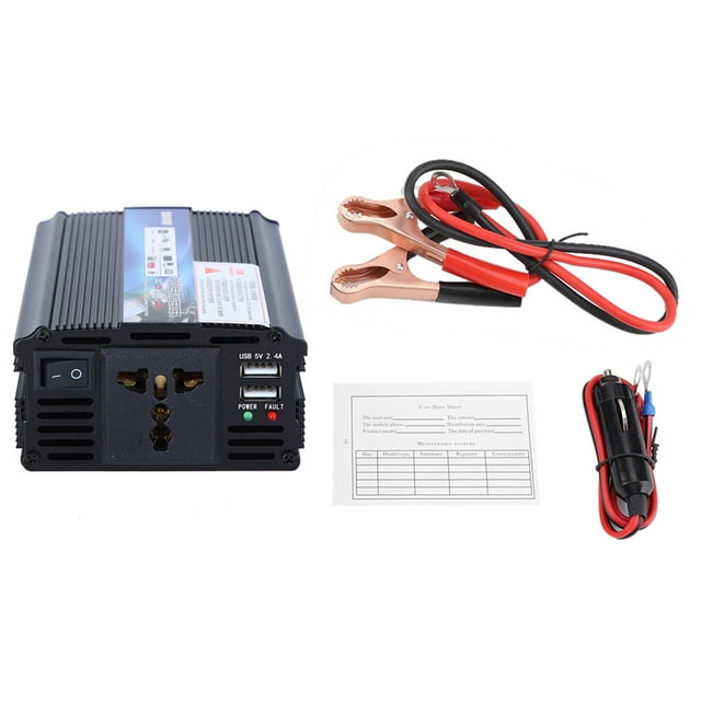 Power Inverterwith Solar Panel,Inverter 12 V Converter Inverter Converter Dependable Performance