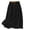 Black, variant on Tqcoqu Cotton Linen Skirt for Women with Pockets Casual Flowy Swing Elastic High Waist A-Line Split Long Boho Skirts,Army Green,Women's M-XXL