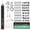 Black, variant on Electric Engraving Pen, USB Rechargeable DIY Engraver Machine for Jewelry Wood Glass Stone Carving, Portable Engraving Tool with Bits and Stencils (Black)