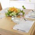 thumbnail image 4 of Ambesonne Colorful Place Mats Set of 4, Spots Like, Standard Size, Multicolor, 4 of 6
