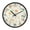 Green and Orange Small Flowers, variant on Voice Activated Clock with Glow Light 12 Inch Large Silent Wall Clock Battery Operated for Home Decor White Daisy Pattern