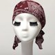 thumbnail image 4 of Gorro turbante para dormir con estampado de algodón elástico para mujer, 4 of 5