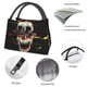 thumbnail image 4 of Disketp Glitch Screaming Skull Bolsa Térmica Estampada, Bolsa Térmica Aislante para Almuerzo, Playa y Campamento, 4 of 6