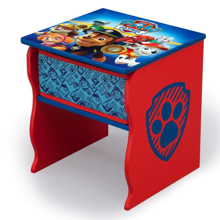 Nick Jr. PAW Patrol Wood Side Table with Storage by Delta Children