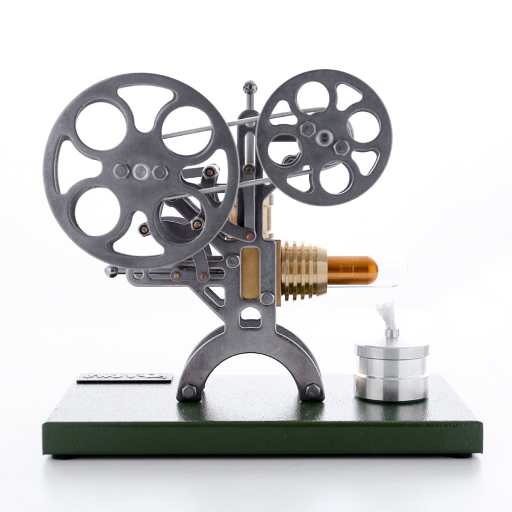 ENGINEKIT Stirling Engine Model Kit Projector Style DIY Vintage Mechanical STEM Engine Model