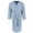 Grey, variant on Hanes  Waffle Knit Robe (Men)
