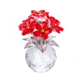 thumbnail image 2 of Kaireo Glass Flower Figurine, K9 Glass Orchid Rose Statue for Desk Shelf Decor & Gifting - Add to Cart, 2 of 4