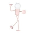 thumbnail image 2 of Bonita luz de noche con forma intercambiable, divertida, con ventosas, lámpara de noche, luz de noche de deportista para niños, niñas, adultos, cocina Rosa, 2 of 8