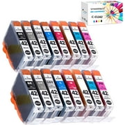 16-Pack CLI42 Ink Cartridge Replacement for Canon CLI-42 Ink Cartridges for Canon Pixma Pro 100 Pro100S Pro-100S