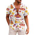 thumbnail image 1 of PMUYBHF T-Shirt Imprimé Joyeuses Fêtes Manches 3/4 Col Rond Blouse 2446 TTTG, 1 of 5