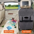 thumbnail image 3 of Bolsa de almacenamiento para coche, bolso colgante con respaldo de asiento de coche de fieltro, 3 of 5