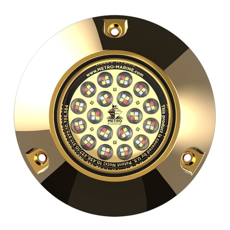 Metro Marine High-Output Submersible Underwater Light w/Intelligent Full Spectrum LEDs - RGBW 90 Beam [F-BMR1-FS-90]