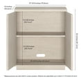 thumbnail image 7 of Evelyn&Zoe Alston 28" Wide Rectangular Accent Cabinet, Alder White, 7 of 7