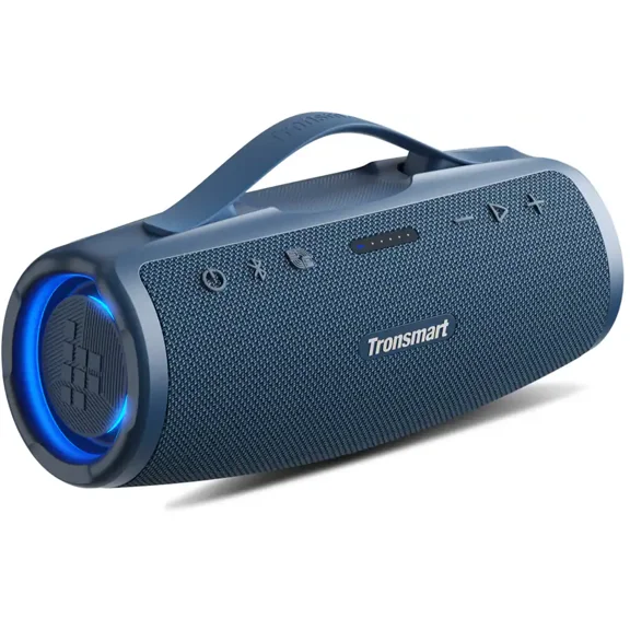 Tronsmart Mirtune S100 50W Portable Bluetooth Speaker, Deep Bass SoundPulse, 20H Playtime, IPX7 Waterproof Wireless Speaker with Power Bank, Dual Tweeters, TWS Pairing, App EQ, Outdoor Party Speaker