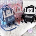 thumbnail image 2 of Sanrios Hello Kittys Backpack Anime Kawaii Cartoon Figure Casual Student Schoolbag Backpack Versatile Large Capacity Halloween, 2 of 4