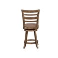 thumbnail image 3 of Tabouret de comptoir en bois pivotant, 3 of 4