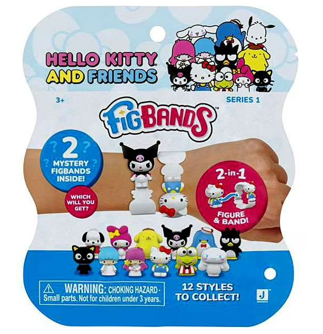 Boîte Surprise Sanrio Kandy X Sanrio Spooky Fun Mighty Jaxx – 6 Figurines Collectibles, édition Limitée Halloween