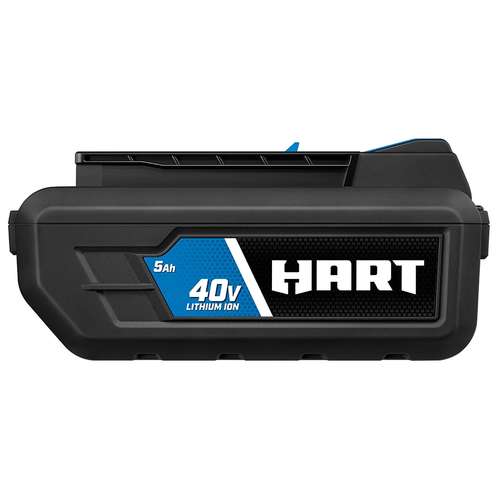 HART 40V 5.0Ah Battery Accessory, Lithium-Ion, on-Board Fuel Gauge