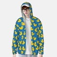 thumbnail image 3 of Fotbe Rubber Duck Men's Women's UPF 50+ Sun Protection Jacket Hooded Cooling Shirt with Pockets Hiking Outdoor Performance-XX-Large, 3 of 8