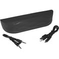 thumbnail image 2 of Nutek BT-2102M-1/Black Portable Bluetooth Speaker handsfree w/ MIC rechargeable li-ion battery table-top mini speaker boombox USB/BT/FM/AUX/2 colors, 2 of 2