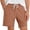 Khaki, variant on Casual Shorts for Men Summer Lightweight Elastic Waist Wide Straight Leg Loose Athletic Shorts with Pockets