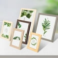 thumbnail image 6 of Euaioeiu Pine Wood Picture Frame for 5x7 Photos with Glass Front, Rustic Home Decor Frame for Wall or Tabletop Display, Elegant Gift for Wedding, Anniversary, and Family Memories, 6 of 8