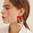 thumbnail image 5 of Christmas Charm Earring Creative Creative Xmas Drop Earring Pendant Earring, 5 of 5