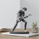 thumbnail image 1 of Rock band Player resina estatua tabletop ornament, cantante instrumentos musicales escultura Oficina de la escultura Decoración para para el - Guitarra electric Baoblaze Escultura de escritorio, 1 of 7
