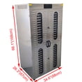 thumbnail image 2 of 28 Layer Food Dehydrator Fruit Vegetable Meat Herbs Dryer 220V 86°F-194°F Double-Doors, 2 of 9