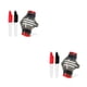 thumbnail image 4 of Soidarity Ball Liner Line Marker Marking Tool Giratorio Ligero Comodidad Accesorios deportivos Suministros profesionales de golf Rojo 2piezas, 4 of 6