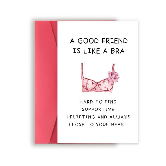 Tarjeta de cumpleaños divertida Missonemi para mejor amiga