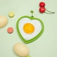 thumbnail image 3 of Bakeware Heart Shaped Pancake Maker for Holiday Breakfasts and Festive Brunches—Egg Frying Silicone Tool for Creating Valentine Themed Pancakes and Star Shaped Eggs, 3 of 3