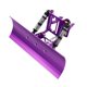 thumbnail image 2 of Pala quitanieves delantera de aleación de aluminio para TRX4M RC a escala 1/18. Violeta, 2 of 9