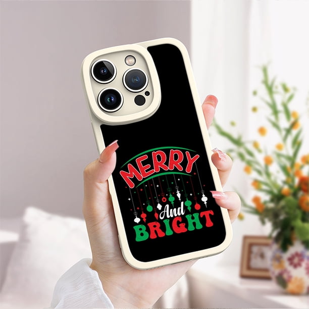 Mantenga su iPhone seguro y a la moda con una funda de teléfono de goma TPU con diseño de dibujos animados