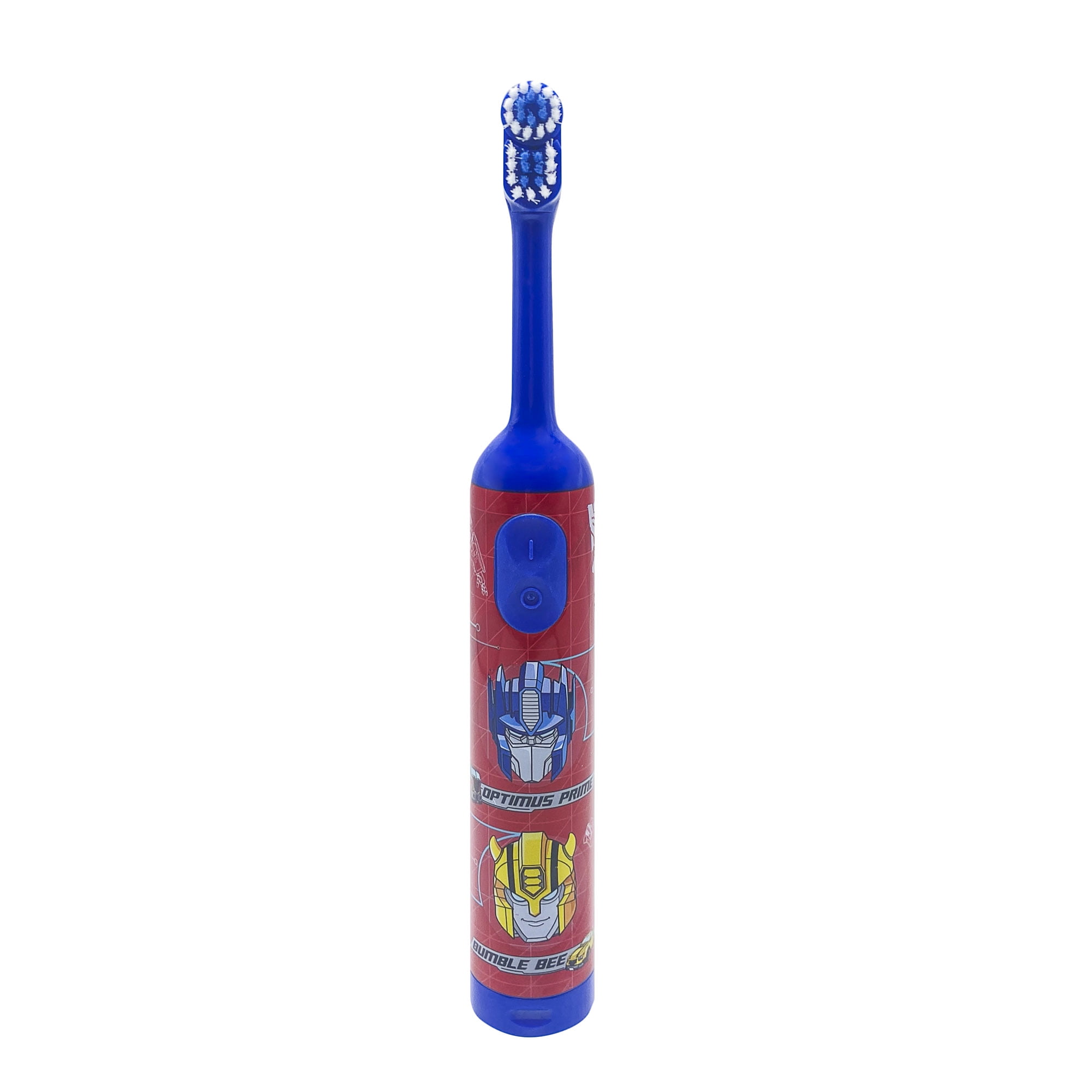 Equate Kids Transformers Oscillating Battery-Powered Electric Toothbrush, Blue and Red