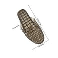 thumbnail image 2 of unbranded Sandalias Negras Con Hueco Antideslizantes Para Exterior E Interior, 2 of 6
