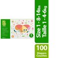 thumbnail image 1 of Babyganics Ultra Absorbent Diapers, 1 of 6