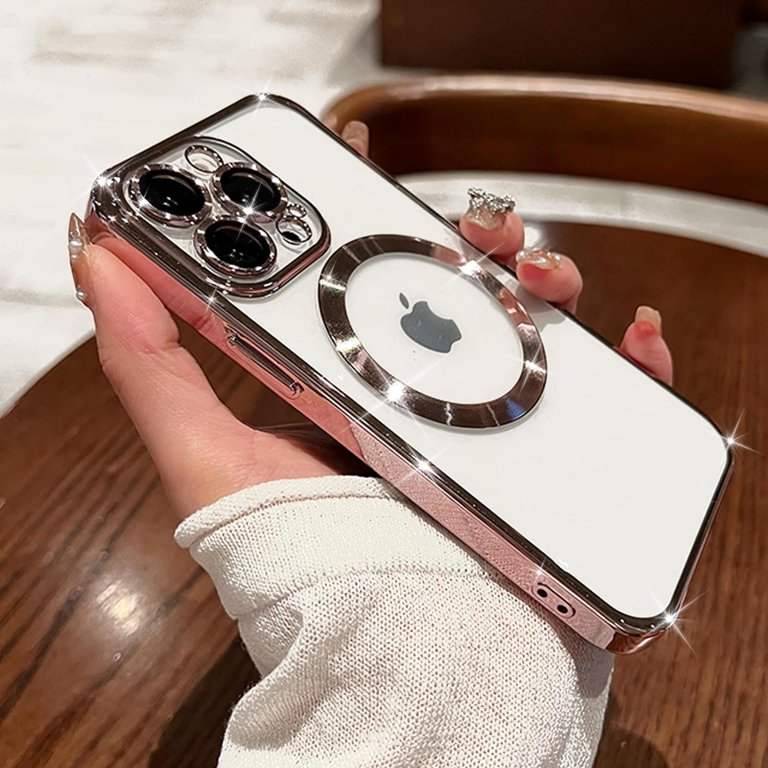 Iphone 14 Pro Case Rose Pink All-inclusive Shockproof