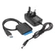 thumbnail image 1 of Cable Convertidor USB 3 0 A SATA Adaptador Unidad Disco Duro HDD SSD, 1 of 9