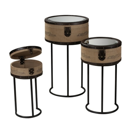 Sterling Industries 89-8000/S3 Set of 3 "Chateau Des Bruges" Stacking Boxes on Stands